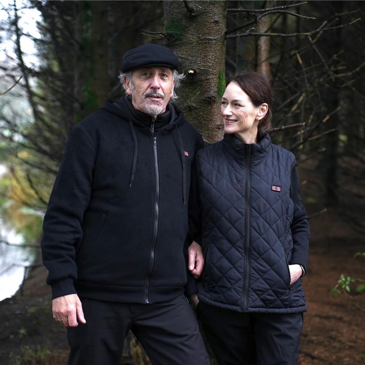 Unisex Heated Zip-Up Hoodie