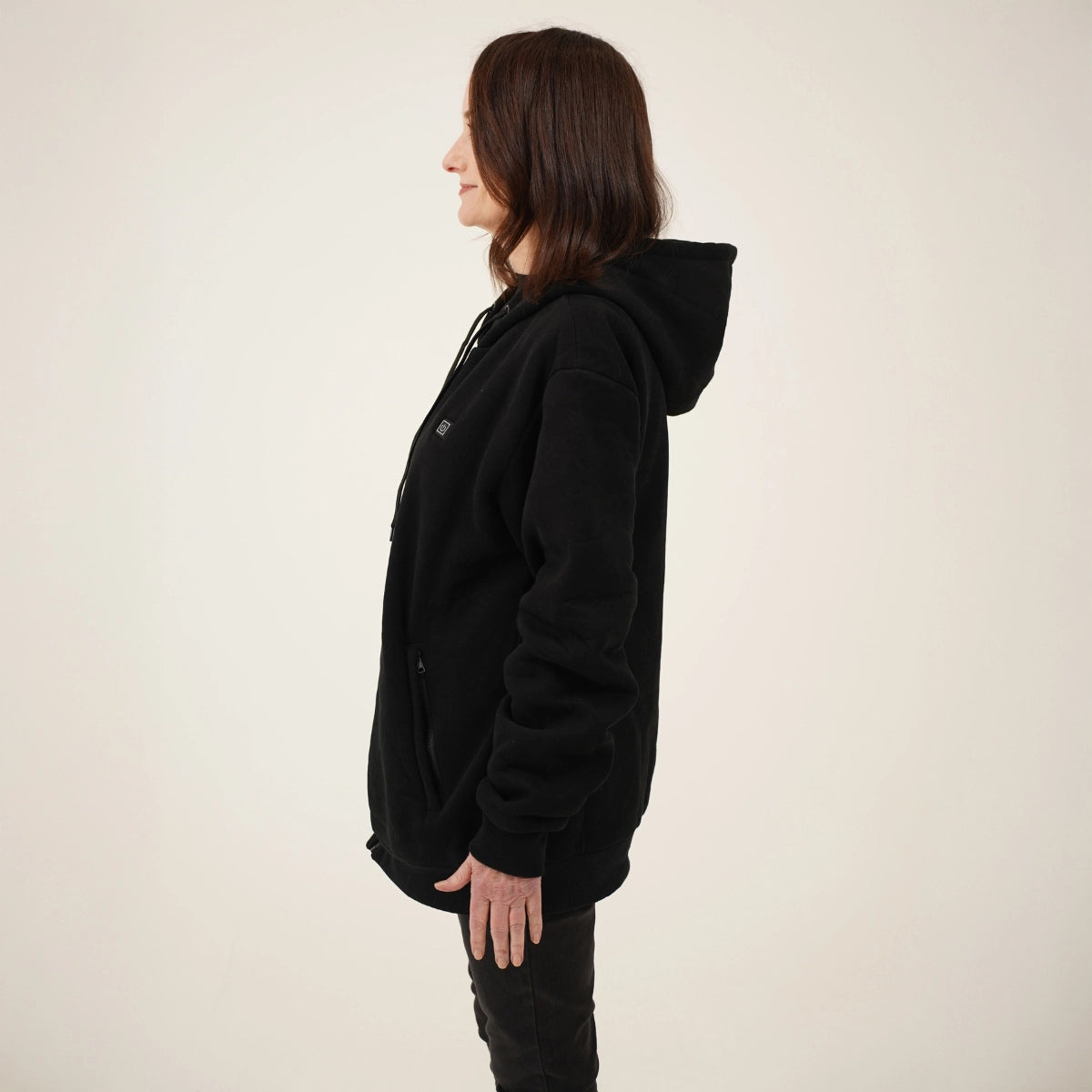 Unisex Heated Zip-Up Hoodie