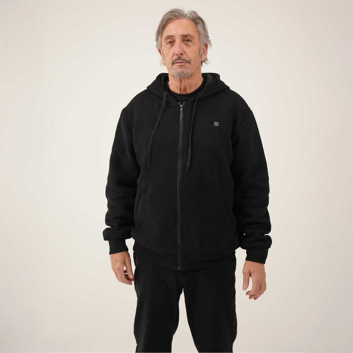 Unisex Heated Zip-Up Hoodie