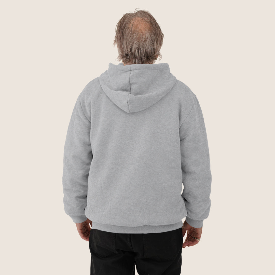 Unisex Heated Zip-Up Hoodie