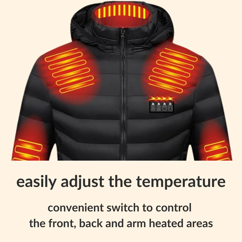 Heated Puffer Jacket ToastyBody